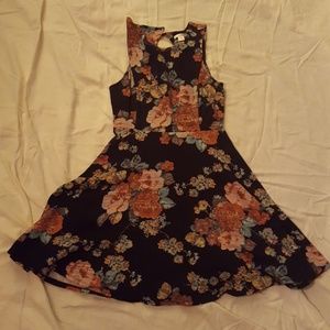 Xhilaration dress with flowered print